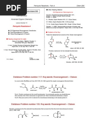 14 Pericyclic Rxns 4 Harvard Alkene Acid Dissociation