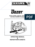 Operating Manual & Repair Parts Sheets: Models AEK90 / AEK742 / AEK752 and Other DOZER® Packages