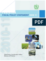 Fiscalpolicystatement 2010 11