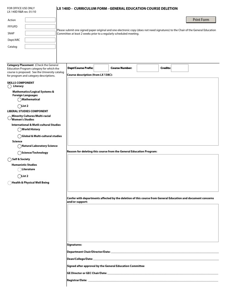 For Office Use Only Lx-140d R&R Rev. | PDF | Social Science
