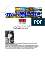 32 Fakta Unik Ttg Indonesia