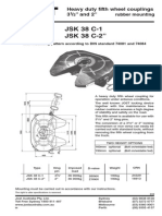 JSK 38 C-1 JSK 38 C-2": Heavy Duty Fi FTH Wheel Couplings 3 / " and 2"