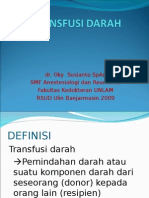 Tranfusi Darah