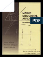 Matrix Structural Analysis 2nd Edition