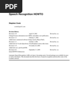Download speech-recognition-howto by ag SN2586608 doc pdf