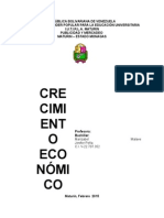 Crecimiento Economico en Venezuela