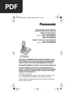 Download Panasonic Kxtg7200 User Manual by wjcrowl SN25866169 doc pdf