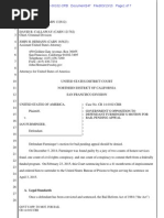 Download Government Opposition to Furminger Motion for Bail Pending Appeal by KQED News SN258662847 doc pdf