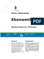 Modul Ekonomi Tertutup