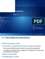 Pronósticos, Estadistica