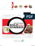 Recetario Solo Para Hombres