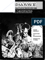 Warhammer Fantasy Battles 1st Edition