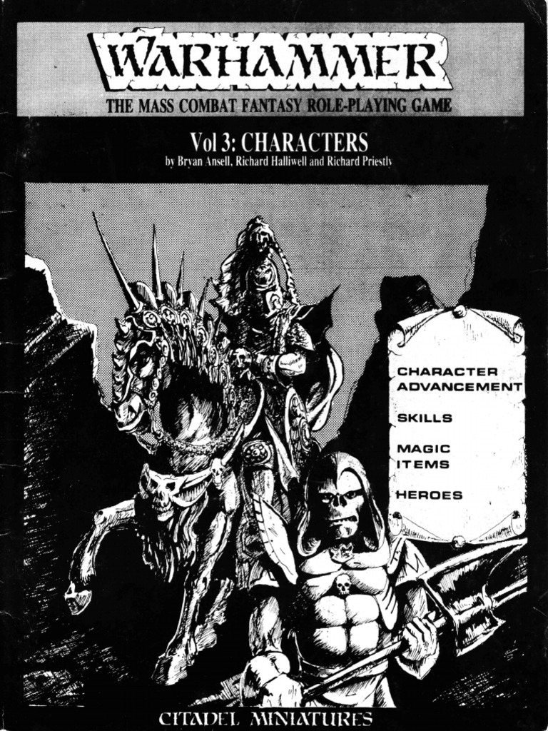 Warhammer Fantasy Battles 1st Ed | PDF