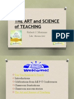 Marzano In-Service - The Art and Science of Teaching