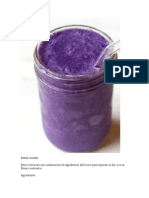 Batido Morado