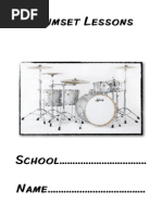 Drumming Booklet Mini