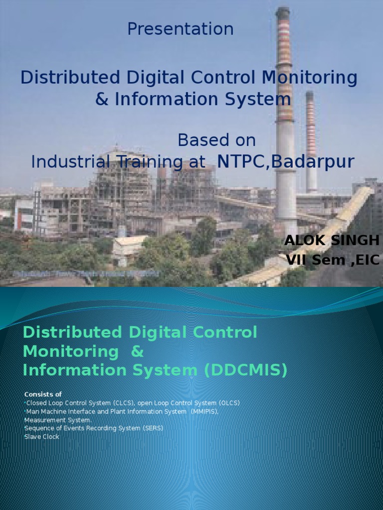 Distributed Digital Control Monitoring & Information System | PDF