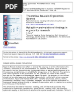 Article of Reliability