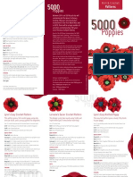 5000 Poppies Knit and Crochet Patter