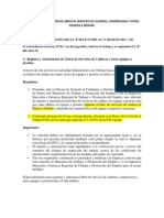 Registro y Autorización de Libros de Servicios de Calderos