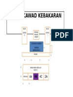 Peta Rute Evakuasi Kebakaran Asrama Sekolah