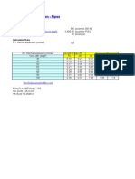 Temperature Expansion Pipes