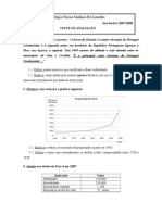 4º Teste 8ºA 2007_08