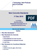 New Concrete Standards