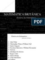 Apresentação de História Da Matemática