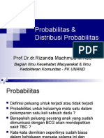 Probabilitas Distribusi