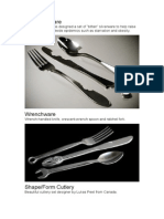 Silverware Cutlery