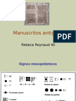 Manuscritos Antiguos