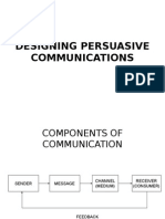 Designing Persuasive Communications