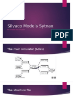 Silvaco Models Sytnax