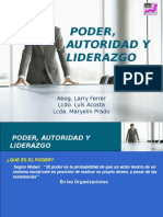 Poder Autoridad y Liderazgo