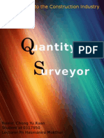 Introduction to the Role of a Quantity Surveyor