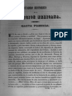 Cuadro Historico de La Revolucion Mexicana Tomo-I Carta 01