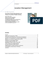 2008 TRIZ and Innovation Management