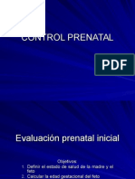 Control Prenatal