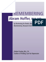 Remembering Abram Hoffer Ss