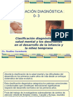 Clasificacion Diagnostica 0-3