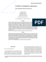 Psicología Positiva Investigación y Aplicaciones