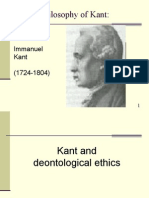 Kant's Deontology