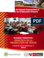 Modulo Del BT Didactica de Produccion de Textos PDF