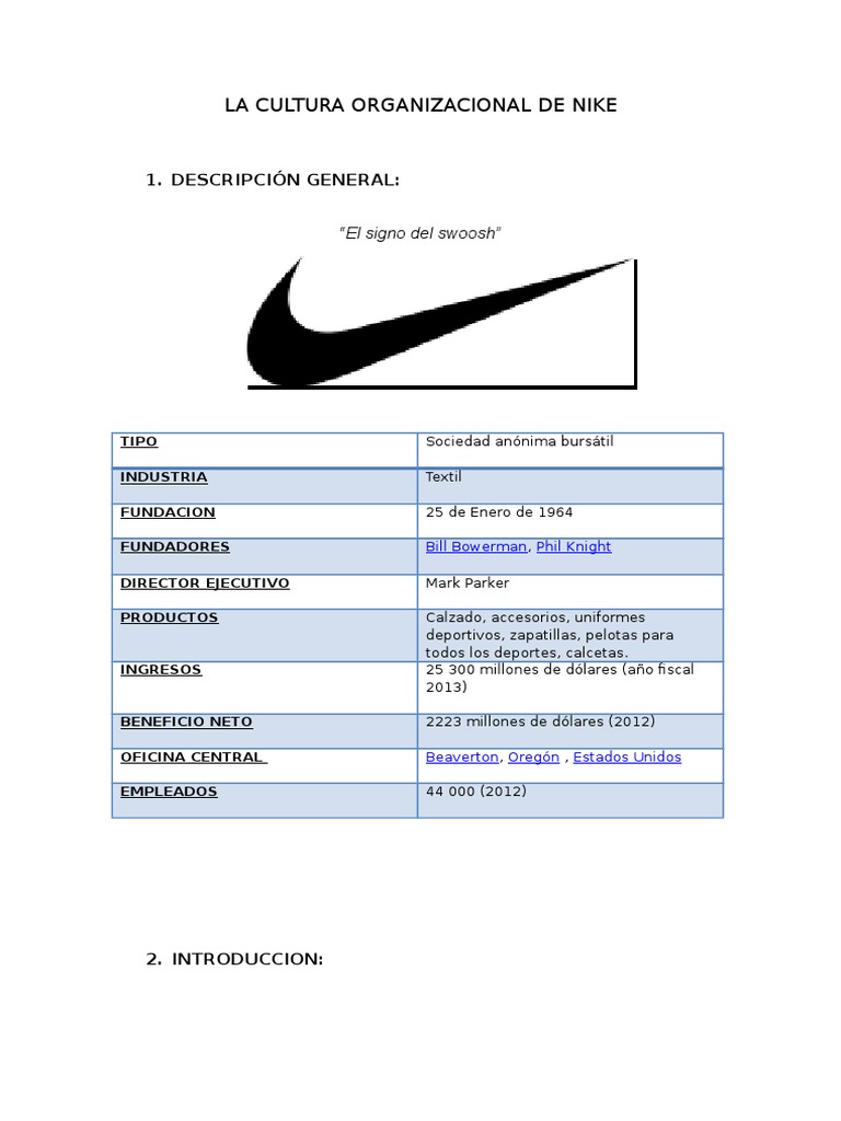 La Organizacional de | Nike | Publicidad
