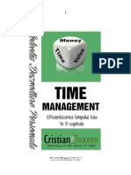 Time Management - Eficientizarea timpului tau in 9 capitole