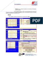 Calendario Academico Upe 2013