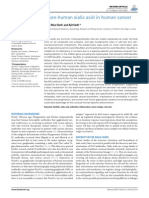 Involvement of a Non-human Sialic Acid in Human Cancer