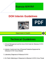 Influenza A/H1N1: DOH Interim Guidelines