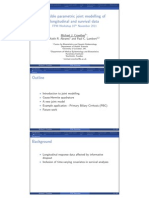 MJC - Flexible Parametric Joint Modelling 2011